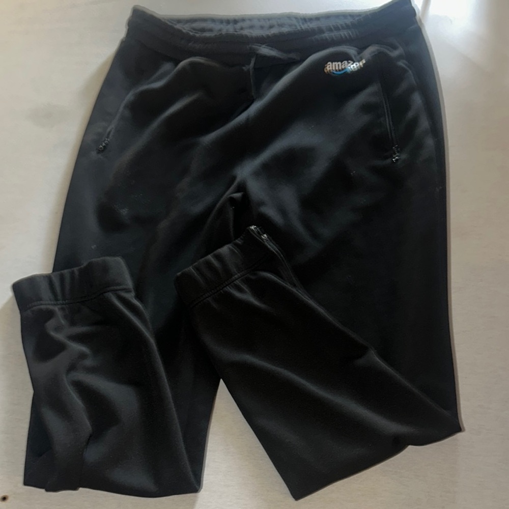 Unisex Size XL Clique Black Jogger Amazon Sweatpants.
